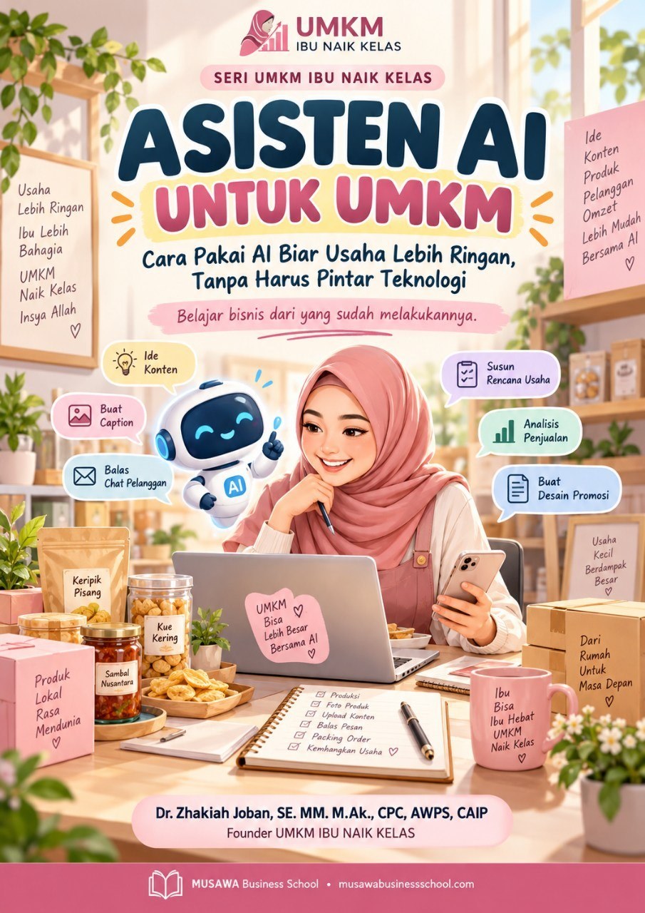 Cover E-Book Asisten AI untuk UMKM
